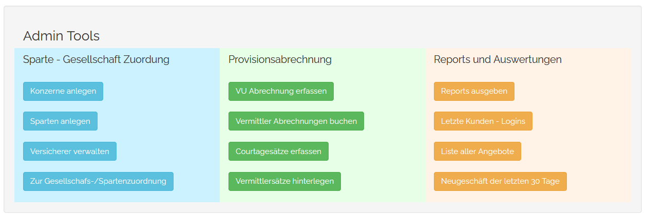 Provisionsabrechnung